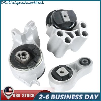 3pcs Engine Trans Mount A5571 A5570 A5653 For 2007-2012 Ford Fusion Lincoln MKZ Foto 1 de 4