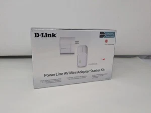 Kit de inicio de mini adaptador D-Link PowerLive AV DHP-311AV totalmente nuevo en caja sellada - Imagen 1 de 3