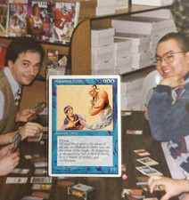 Magic MTG 4th Edition Mahamoti Djinn Mint Rare High Grade