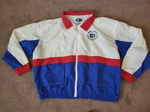 Vintage Starbus Golfjacke Windbreaker Bob Hope Classic Chrysler Gr. XXL rot blau - Bild 1 von 6
