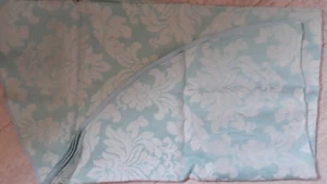 Runde Leinen Tischdecke Proflax Table Fashion "Aura" sea green 170 Durchmesser - Bild 1 von 10