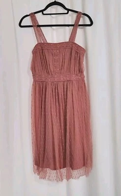 Vestido de Hadas Maurices Rosa Mujer Talla Pequeña Cintura Imperio Victoriano Caprichoso Rosa Foto 1 de 4