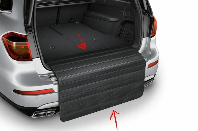 OEM GENUINE MERCEDES BENZ LOAD SILL PROTECTOR 2020-CURRENT GLE V167 C167 - Image 1 of 1