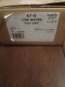 New Mcdonnell & Miller 67G - Float Type Lwco For Steam 149600 67M - Picture 1 of 4