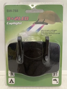Caplight 9+2 LED Ultra Brillante Alta Intensidad EZ Clip Lámpara Cabeza Faro 11 LEDs - Imagen 1 de 3