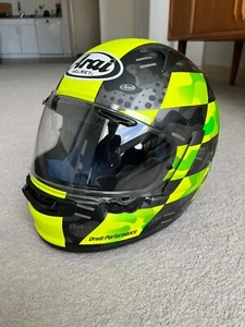 Arai Regent-X Patch Helmet Yellow/Green Medium - Picture 1 of 16