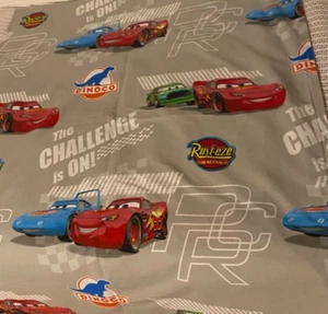 Disney Pixar RUST.EZE The World of Cars" Racing Cars Full Bed Sheet, Very Rare! - Picture 1 of 6