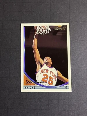 1993-94 Topps Doc Rivers Gold Parallel Card #210 - New York Knicks - Image 1 of 2