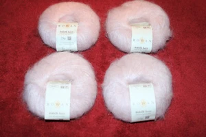 Rowan Kidsilk Haze Yarn Lot of 4 25g - Pink - Picture 1 of 4