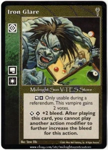 Iron Glare Legacies of Blood V:TES VTES Vampire CCG - Bild 1 von 1