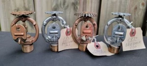 4 RELIEBLE Antik Vintage Feuer Sprinkler Kopf Sammlung  - Bild 1 von 1