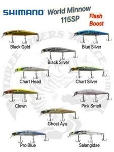 Shimano WM-World Minnow Flash Boost Jerkbait - Farbe wählbar - Bild 1 von 12