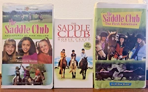 Saddle Club VHS lot: Adventures at Pine Hollow, Horse Crazy, & First Adventure - Picture 1 of 13