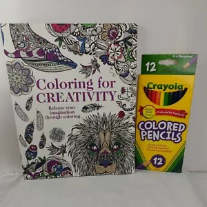Adult Color Book Coloring Creativity Release your Imagination Paragon Bundle - Picture 1 of 12