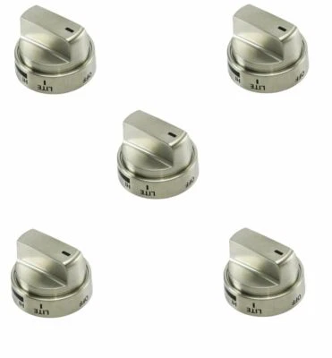 QRINNOVATIONS Knob Assembly Compatible with LG Range AEZ73453509 ( 5 PCs )