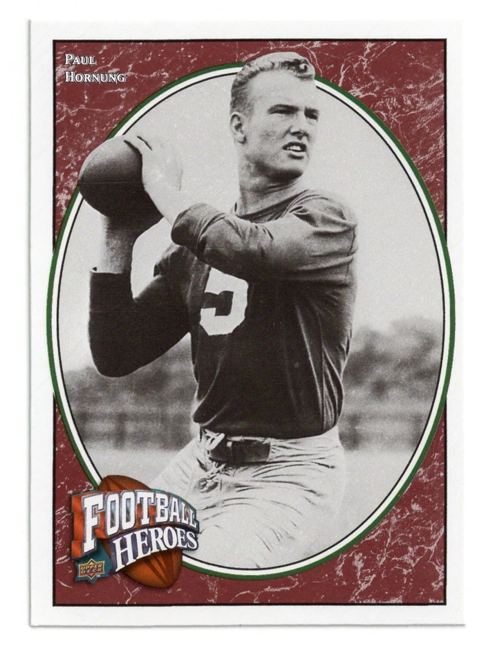  2008 Upper Deck Heroes #223 Paul Hornung - Image 1 of 1