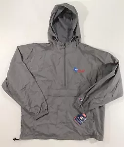 Champion Coors Light Men’s XL Gray Pullover Windbreaker 2018 NWT - Picture 1 of 7