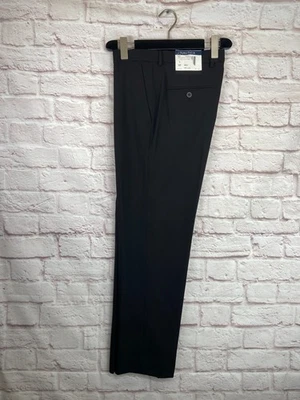 NEW NAUTICA Mens Black STRETCH ATHLETIC FIT Business Dress Pants Slacks 32Wx29L - Image 1 of 4