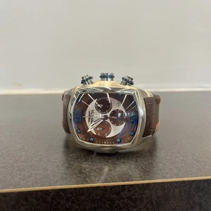 Invicta Lupah Revolution Men's Quartz Chronograph Watch Brown 6094 46.8mm NWOB - Bild 1 von 14