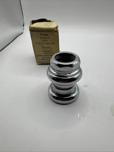 Campagnolo NOS Record Steel Track French Headset 25x1.00 Early Pista - Picture 1 of 14