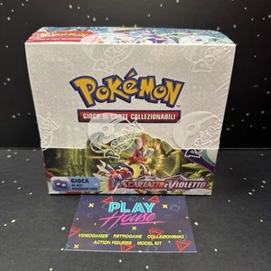 SCARLATTO E VIOLETTO BOX ITALIANO 36 BUSTE NUOVO SIGILLATO POKEMON ITA - Imagen 1 de 4
