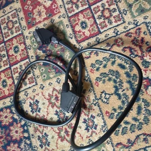 Scart Lead - Black - 53inches/135cm long - Picture 1 of 1