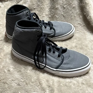 Vans Hi Gunmetal True White Sneaker Schuhe TB4R Unisex Herren Größe 9,5 Damen 11 - Bild 1 von 23