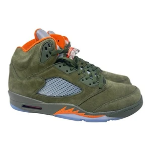 Air Jordan 5 Retro Oliva DD0567306 Ejército Oliva/Naranja Solar Talla 14 - Imagen 1 de 9