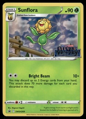 Sunflora SWSH: Sword & Shield Promo Cards SWSH269 Pokemon Card - Image 1 of 2
