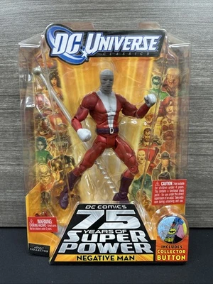 DC Universe Classics NEGATIVE MAN Wave 13 Variant BAF Trigon 75 Years 2009 NEW - Image 1 of 4