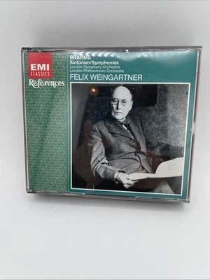 Brahms: Symphonies Nos 1-4 /WEINGARTNER -  CD AUVG set two CDs - Image 1 of 4