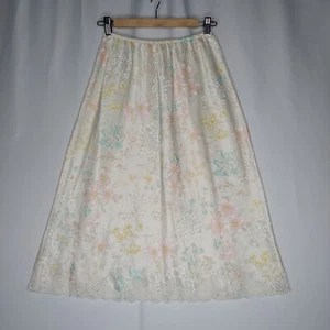 Christian Dior Vintage Mezzo Slip Lrg Logo Floreale UNION Swiftie Pastello Fairycore anni 60 - Foto 1 di 12