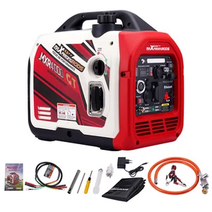 3500W/3200W Inverter Generator Benzin & LPG Betrieb Leise Camping Bluetooth - Bild 1 von 10