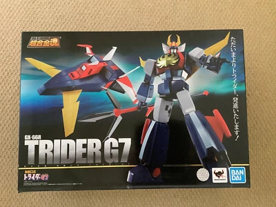 BANDAI Soul of Chogokin GX-66R Invincible Robo Trider G7 Pre-owned - Image 1 of 4