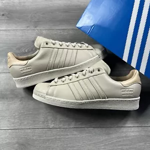 Adidas Superstar Lux Leder Sneaker "Wonder Beige" - Größe UK 5,5 / EU 38 2/3 - Bild 1 von 6
