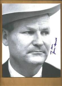 James Leavelle "Dallas Police Detective Autographed 8x10 Picture JFK Ruby Oswald - Picture 1 of 1