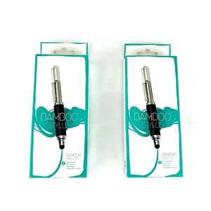 2 Wacom Bamboo Pocket Expandable Stylus Touch Screen iPad iPhone Kindle Android - Picture 1 of 10