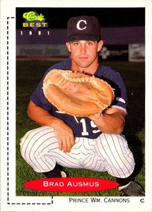 1991 Classic Best Brad Ausmus #17 Prince William Cannons