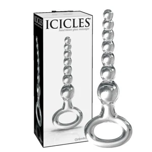 Icicles Glasdildo Analkette Anal Dildo Glas Kugeln No. 67 - Bild 1 von 4