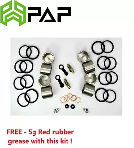 Kawasaki 2004 Vulcan 2000 A1 Front Brake Piston & Seal rebuild repair kit - Picture 1 of 7