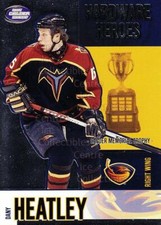 2002-03 Pacific Calder Hardware Heroes #1 Dany Heatley, Calder Trophy