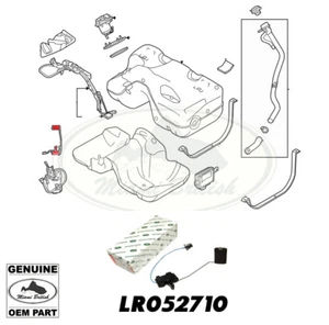 LAND ROVER SENDER FUEL TANK RIGHT RANGE EVOQUE 12-13 2.0L L4 LR052710 OEM - Picture 1 of 1