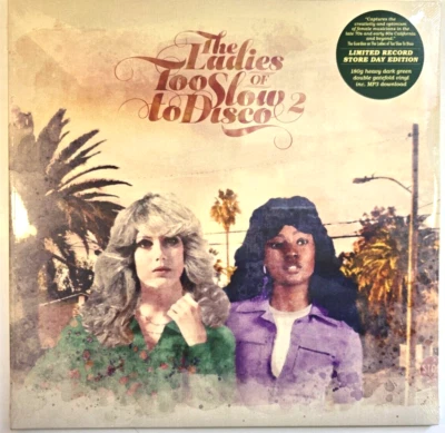 The Ladies Of Too Slow To Disco 2 LP Album vinyl record limited 2 x Green 2020 - Image 1 of 4
