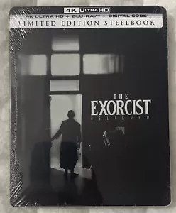 The Exorcist Believer Steelbook 4K Ultra HD Blu-Ray + Blu-Ray + Digital Sealed - Picture 1 of 13
