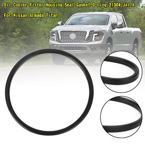 Oil Cooler Filter Housing Seal Gasket O-ring 21304-JA11AFor Nissan Armada Titan. - Picture 1 of 9