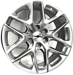 20" hyper silver SSW OE replica rims fits 2025 Chevy Tahoe Suburban 6x5.5 +28 - Picture 1 of 15