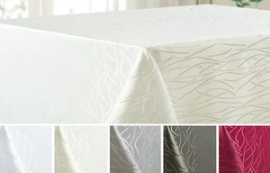 Tischdecke Streifen Schnörkel Tischläufer - Bild 1 von 5