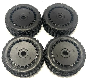 Arrma TYPHON 6s v5 BLX- TIRES & Wheels (tyres DBoots Katar B 17mm ARA8606v5 - Bild 1 von 3