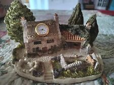 Miniture,House With Clock, Works,