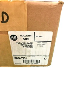 ALLEN BRADLEY 505-TOJ   SERIE D   (New in Box) - Picture 1 of 3
